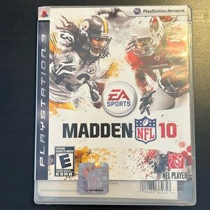 PS3 Madden NFL 10